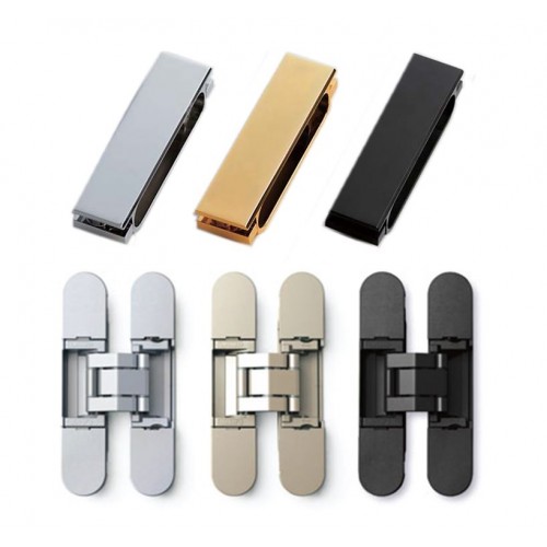 3-Way Adjustable Concealed Hinge (With Glass Door Bracket)